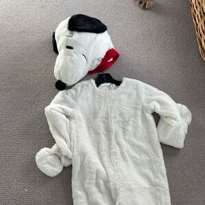 Snoopy costume size 7-8 pottery barn kids